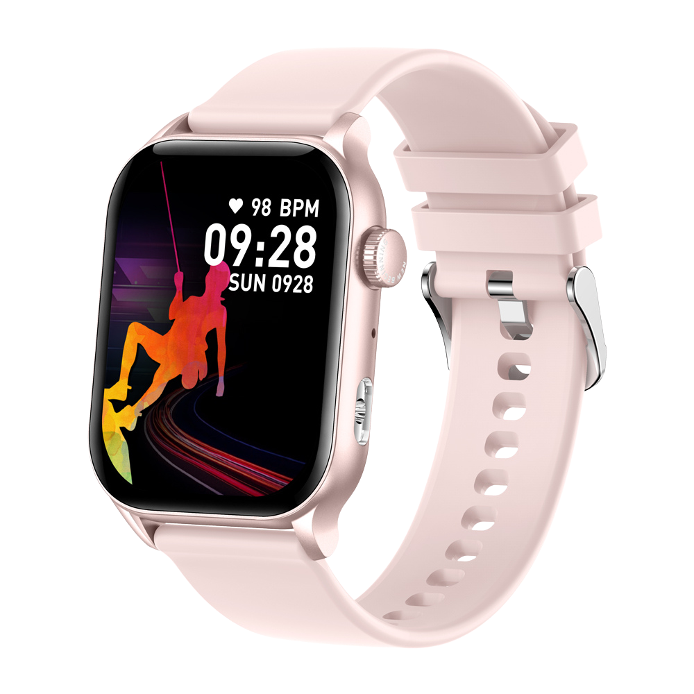 COLMI P78 Smartklocka 1,96 Utomhussport Fitness 3ATM Vattentät Rosa