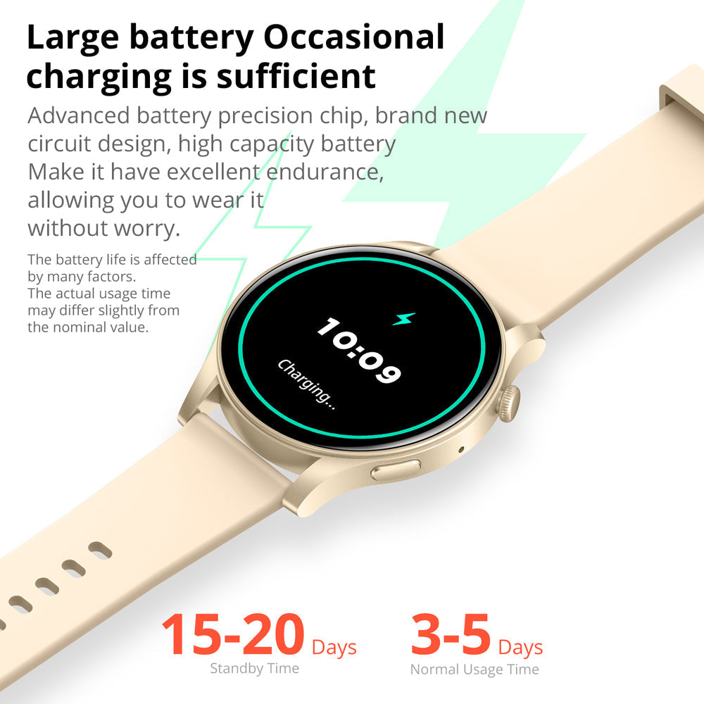 Colmi V73 smartklocka med stor AMOLED-skärm och lång batteritid