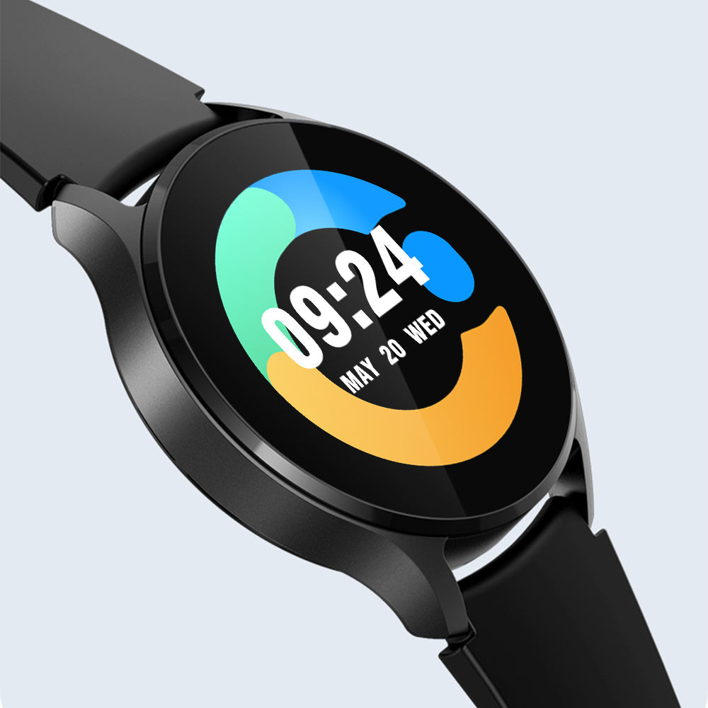Colmi i28 Ultra smartklocka med HD AMOLED-skärm, avancerad hälsospårning, 10 dagars batteritid och IP68-vattentäthetsklassning.