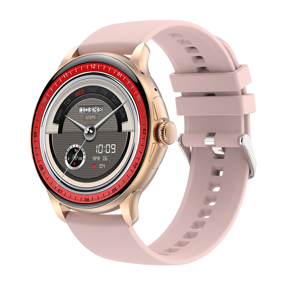 COLMI V72 Smartklocka Elegant AMOLED-skärm Fitnessspårning IP68 Vattentät Rosa