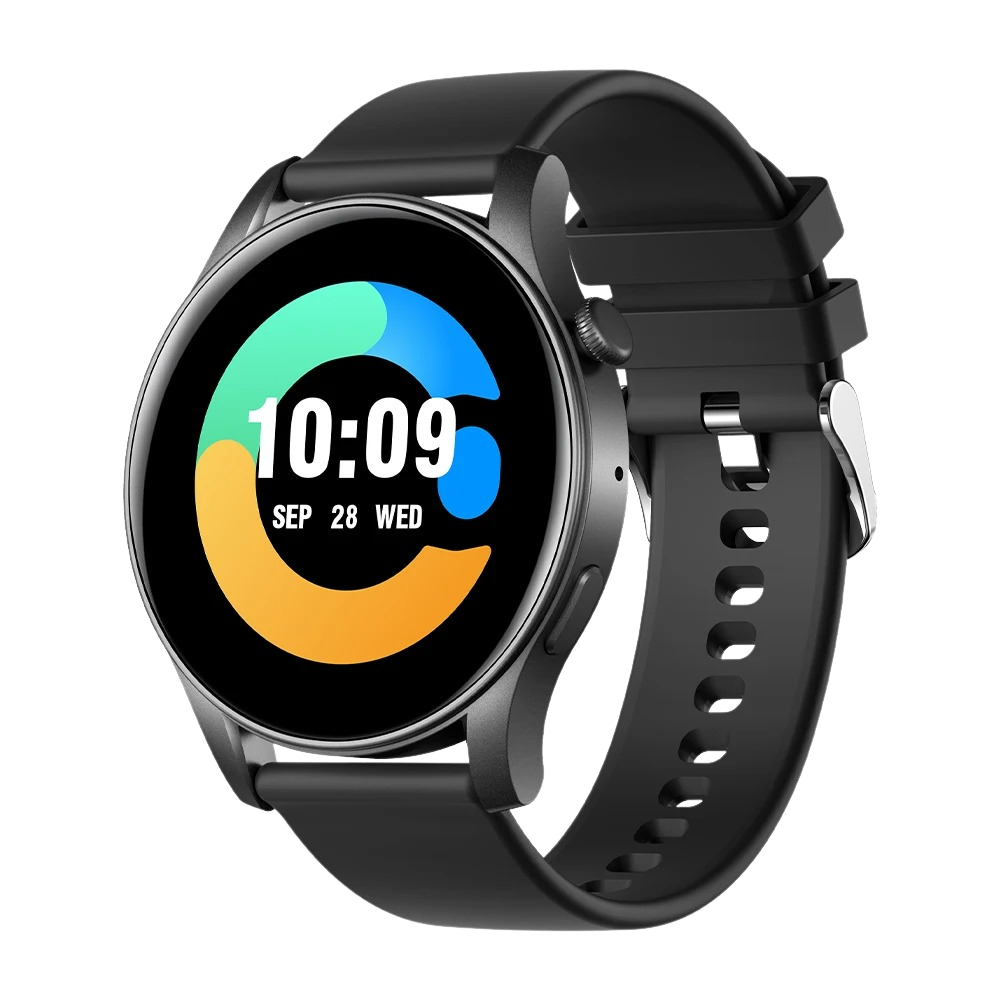 COLMI V73 Smartklocka Elegant AMOLED-skärm, Fitnessspårning, IP68 Vattentät Svart