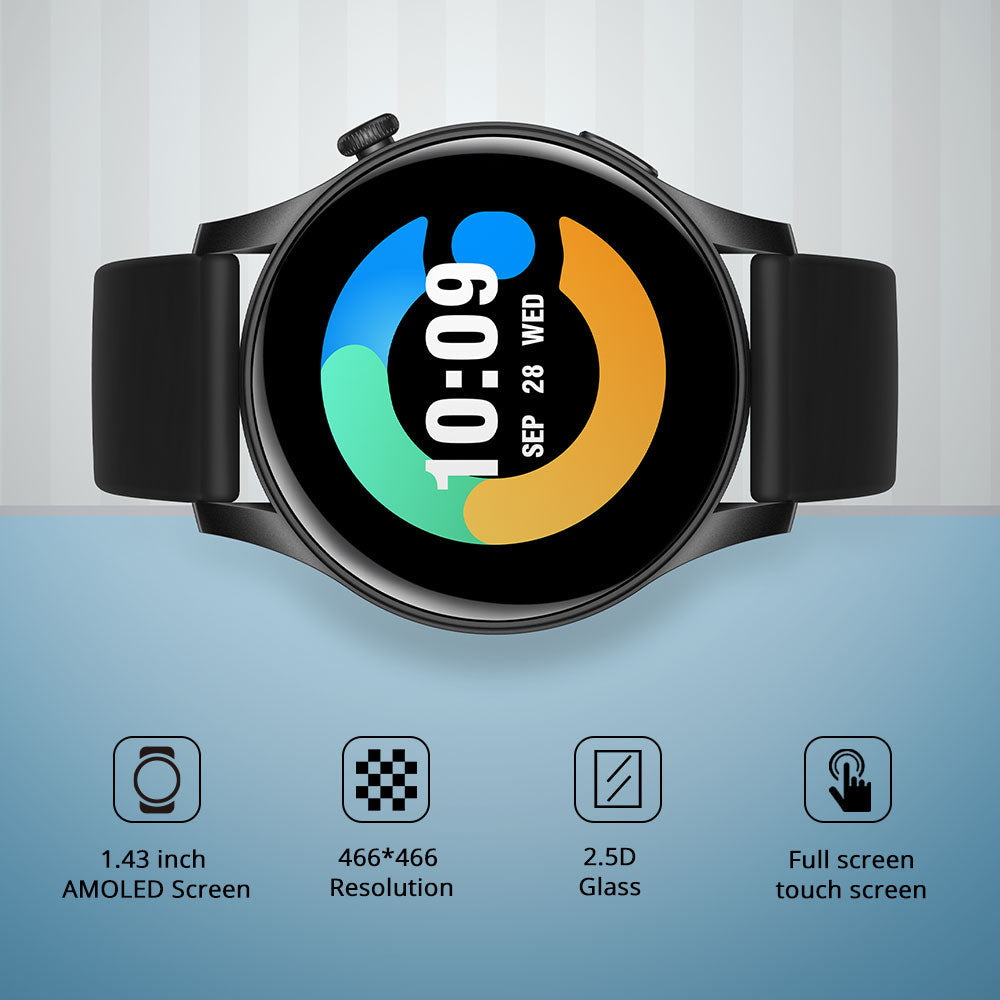Colmi V73 smartklocka med AMOLED-skärm och hög upplösning